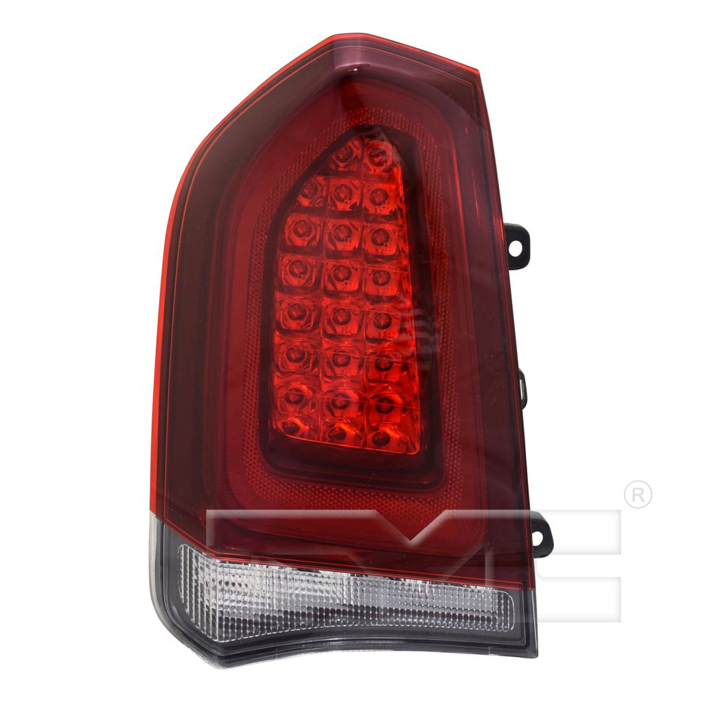 CHRYSLER 300 TAIL LAMP ASSY LEFT (Driver Side) (BLACK)**CAPA** OEM#68400331AA 2015-2023 PL#CH2800212C