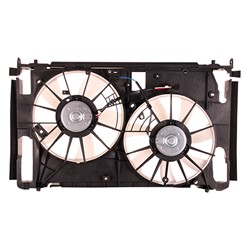 TOYOTA RAV4 RADIATOR & A/C FAN ASSEMBLY (3.5L WO/TOW PKG)(DUAL FAN)(JAPAN)(SINGLE MODULE TYPE) OEM#1671131261-PFM 2012 PL#TO3115186