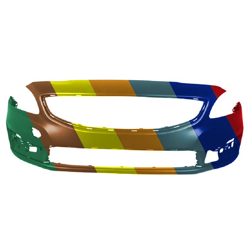 VOLVO VOLVO V60 FRONT BUMPER COVER PRIMED (WO/WASHER)(WO/PART ASSIST)(EXC R-DESIGN) OEM#398202762 2015-2018 PL#VO1000201