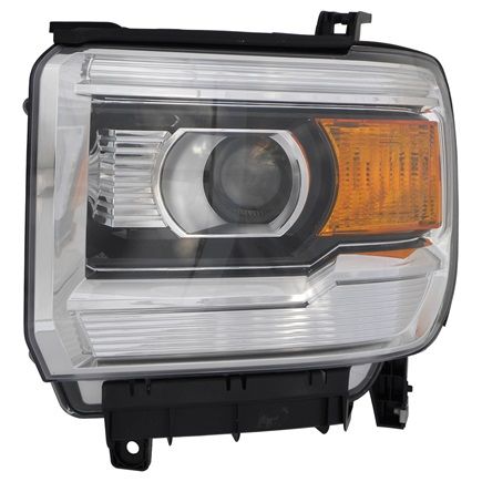 GM TRUCKS & VANS SIERRA/PU 1500 (19 OLD STYLE) HEAD LAMP ASSY LEFT (Driver Side) (Driver Side) (HALOGEN WO/LED) OEM#84144049 2014-2015 PL#GM2502394