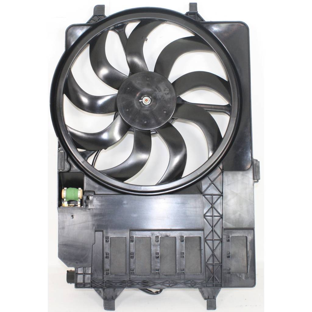 MINI COOPER HATCHBACK RADIATOR & A/C FAN ASSY (SINGLE FAN)(To 3-03) OEM#17101475577 2002-2003 PL#MC3115101