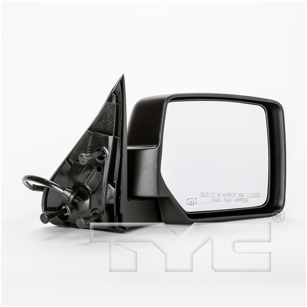 JEEP LIBERTY DOOR MIRROR RIGHT (Passenger Side) PWR/HTD/MEMORY (FOLD-AWAY)10H5P/10H4P OEM#57010098AF 2008-2012 PL#CH1321280