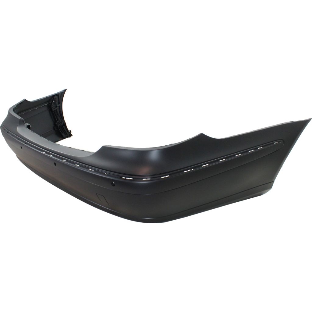 MERCEDES-BENZ E-CLASS (211) (SEDAN /WAGON ) REAR BUMPER COVER PRIMED (WO/AMG WO/SPORT)W/SENSOR OEM#2118803040 2007-2009 PL#MB1100294