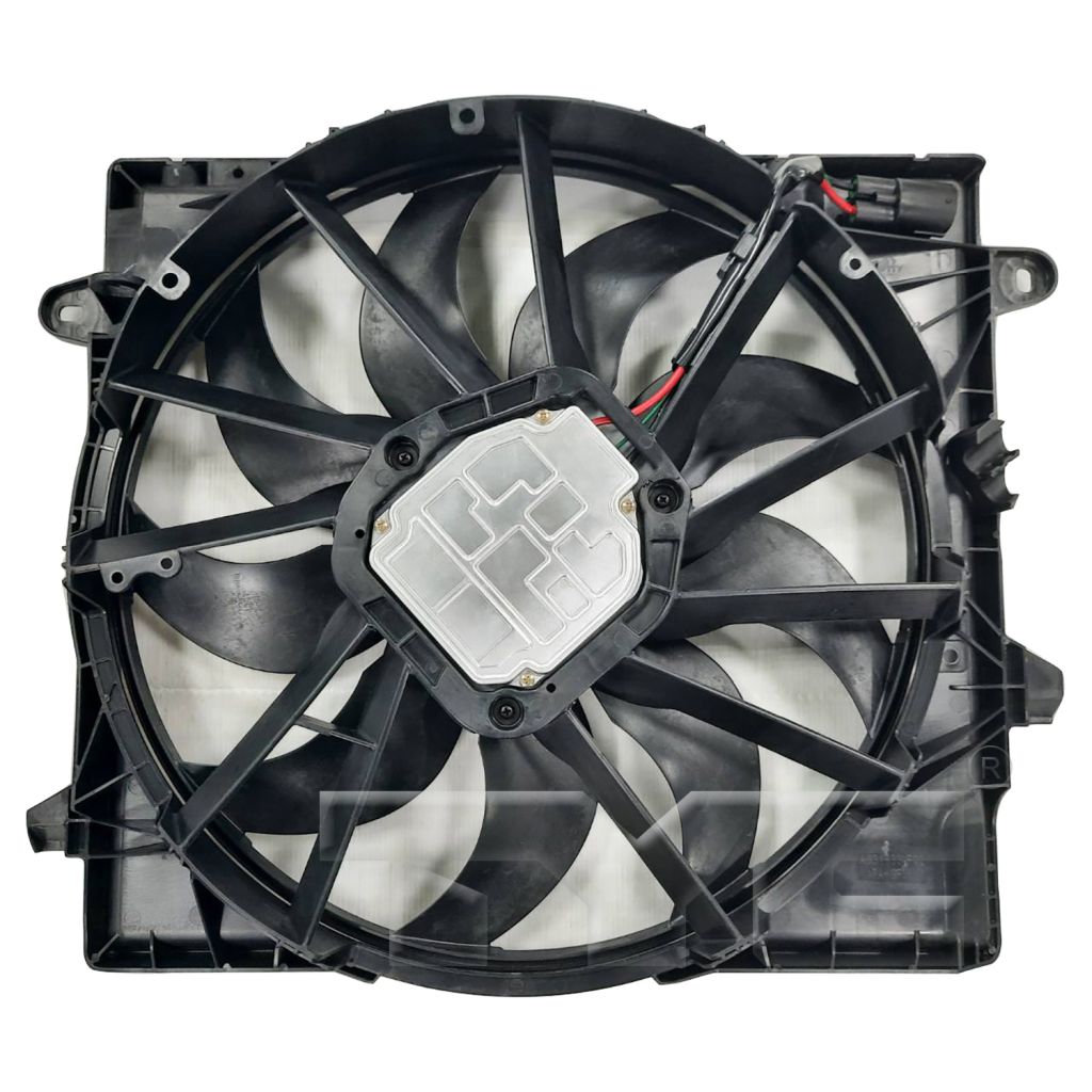 JEEPVEHICLE GLADIATOR RADIATOR & A/C FAN ASSY (3.6L WO/TOWING) OEM#68282799AE 2018-2024 PL#CH3115202