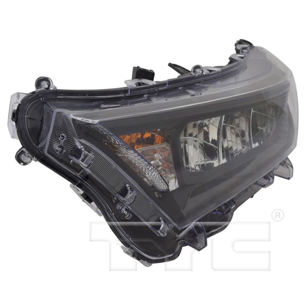 TOYOTA RAV4 HYBRID HEAD LAMP ASSY LEFT (Driver Side) (LE)(BLACK BEZEL)(NORTH AMERICA)**CAPA** OEM#811500R152 2019-2022 PL#TO2502274C