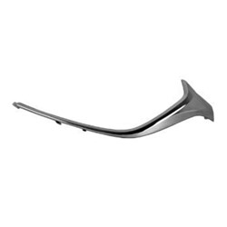 MAZDA CX-3 FRONT BUMPER CENTER MOLDING LEFT (Driver Side) CHROME OEM#D10J507K0C 2016-2022 PL#MA1212103