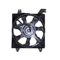 HYUNDAI ACCENT HATCHBACK RADIATOR FAN ASSEMBLY OEM#253801E100 2007-2011 PL#HY3115122