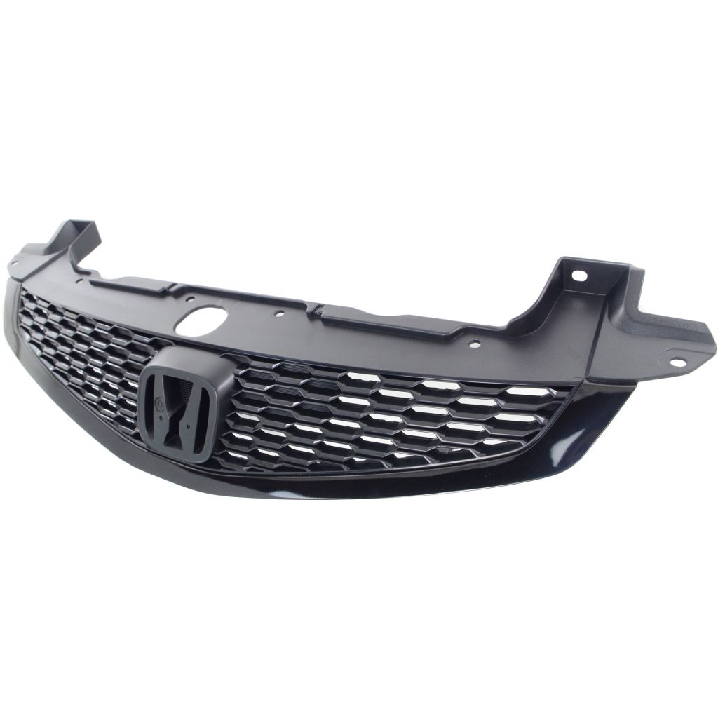 HONDA CIVIC COUPE GRILLE BLACK (2.4L)(Si MDL) **CAPA** OEM#71121TS9A01 2012-2013 PL#HO1200212C