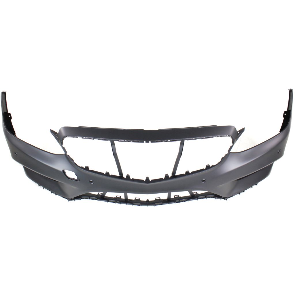 MERCEDES-BENZ E-CLASS HYBRID (E400) FRONT BUMPER COVER PRIMED (W/INSERT)(W/SENSOR)(W/AMG)(EXC E63)**CAPA** OEM#21288527389999 2014-2015 PL#MB1000411C
