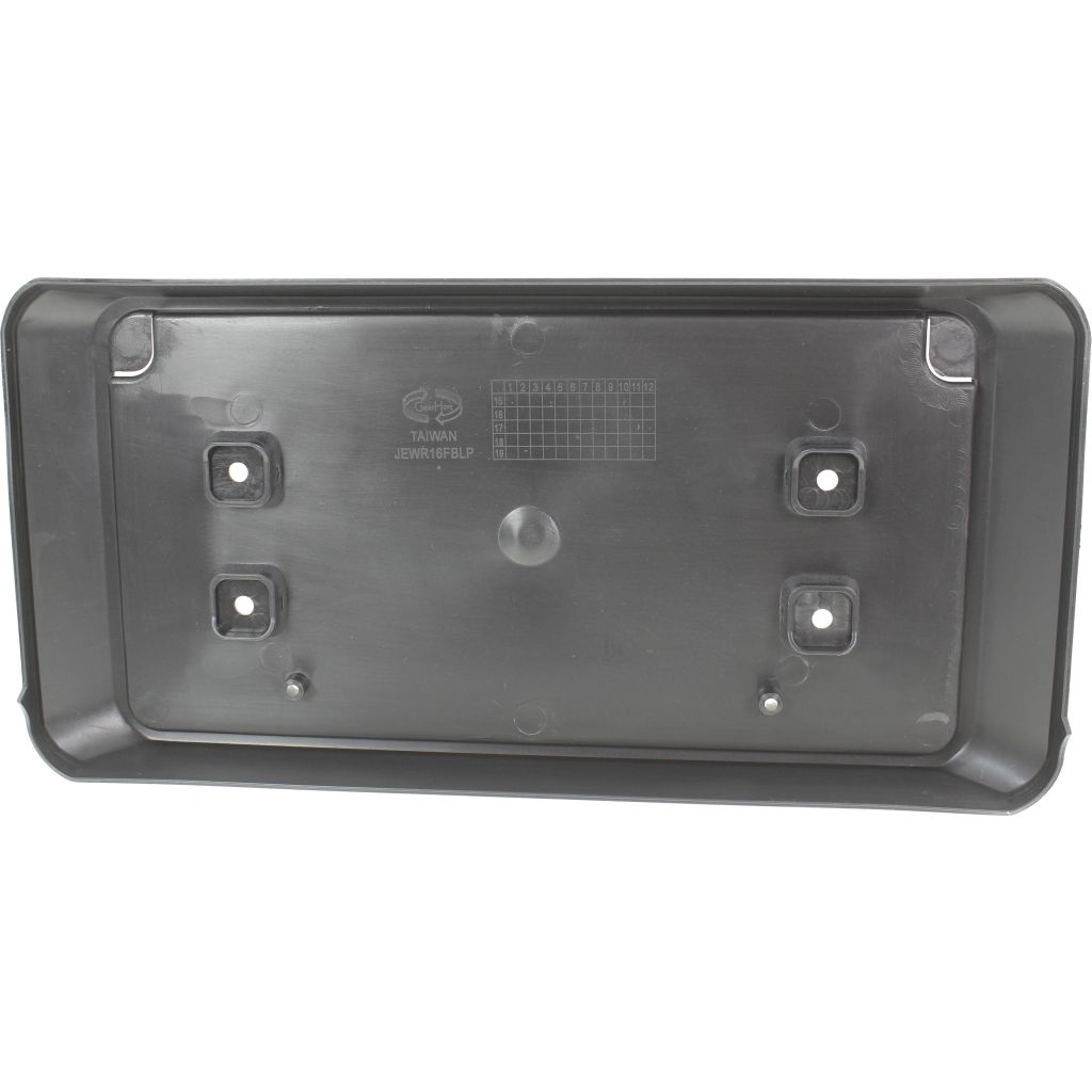 JEEPVEHICLE WRANGLER (JK) FRONT LICENSE PLATE BRACKET (STD) OEM#68192045AB 2007-2018 PL#CH1068139