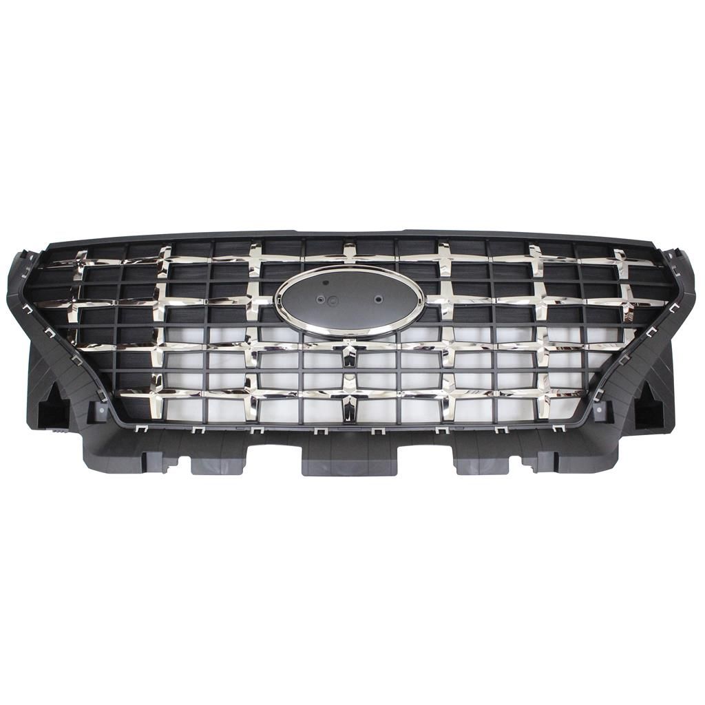 HYUNDAI VENUE GRILLE CHROME/BLACK (SEL/LIMITED/DENIM) OEM#86350K2010 2020-2024 PL#HY1200247