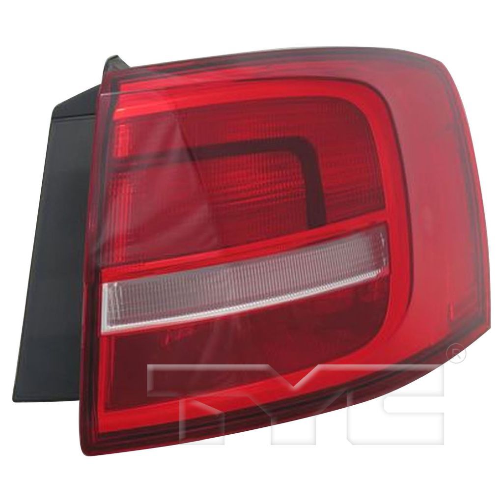 VOLKSWAGEN JETTA SEDAN (EXC GLI) TAIL LAMP ASSEMBLY RIGHT (Passenger Side) (OUTER)(WO/LED)(TO 6/28/15) **CAPA** OEM#5C6945096F 2015 PL#VW2805112C