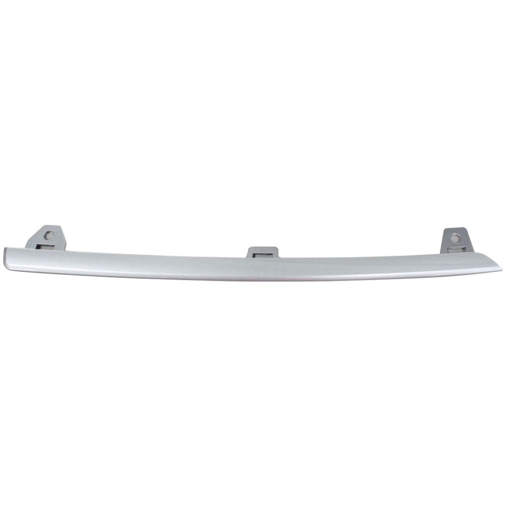 PORSCHE CAYENNE FRONT BUMPER GRILL MLDG CENTER LEFT (Driver Side) SILVER (BASE/S WO/SPORT) OEM#9Y0807449M7U 2019-2023 PL#PO1046115