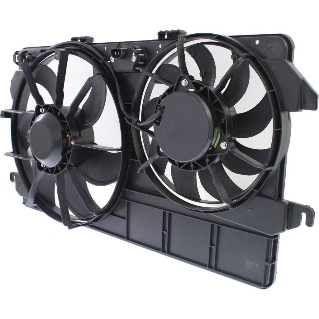 FORD TRUCKS & VANS TRANSIT CONNECT RADIATOR & A/C FAN ASSEMBLY (DUAL FAN) OEM#9T1Z8C607A 2010-2013 PL#FO3115180
