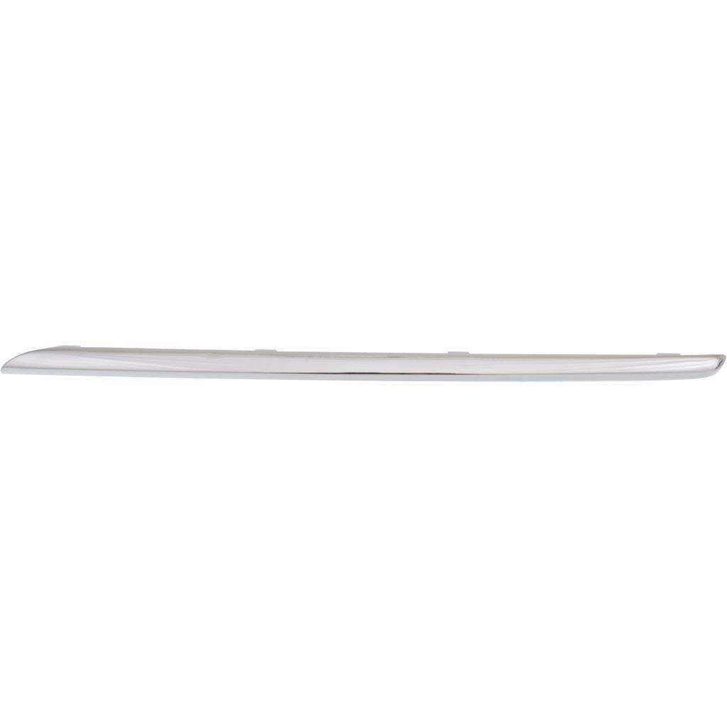 MERCEDES-BENZ E-CLASS HYBRID (E400) GRILLE COVER MOLDING UPPER LEFT (Driver Side) CHROME (W/CENTER GRILLE EMBLEM) OEM#2128852321 2014-2015 PL#MB1212100