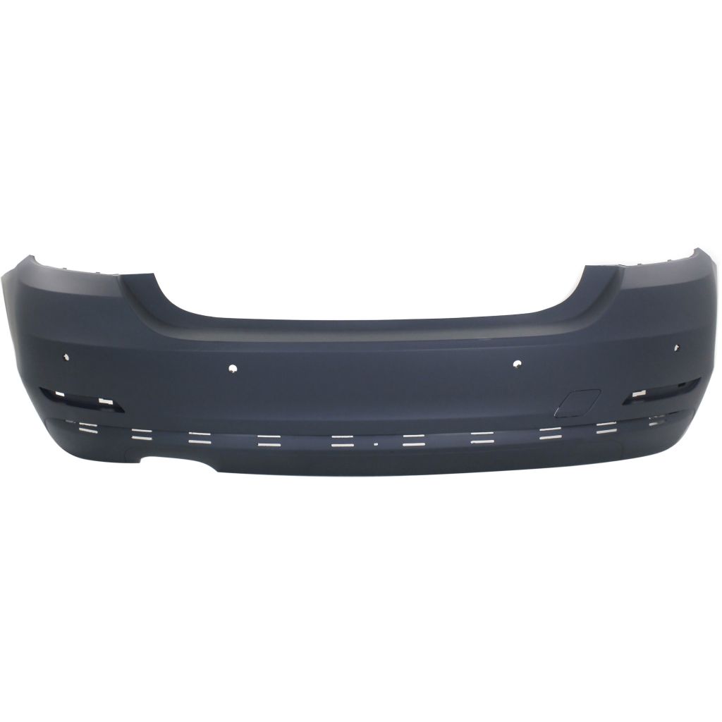 BMW BMW 4 (2DOORS/COUPE) REAR BUMPER COVER PRIMED (428i/430i)(W/ SENSOR)(MODERN/SUXURY/SPORT) OEM#51127363307 2014-2017 PL#BM1100285