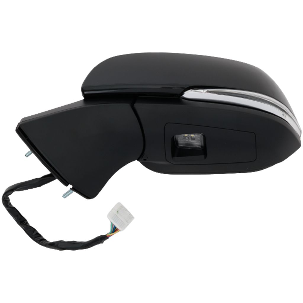 TOYOTA SIENNA DOOR MIRROR LEFT (Driver Side) PWR/HTD/SIGNAL/PUDDL/MEMORY/P-FOLD (LIMITED)(WO/DIM)(W/BSD)(BLACK) OEM#8794008200-PFM 2021-2024 PL#TO1320427