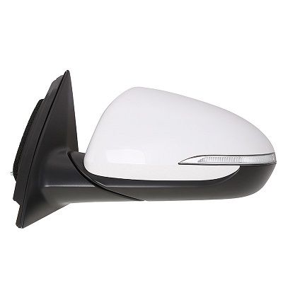 HYUNDAI ELANTRA GT DOOR MIRROR LEFT (Driver Side) PWR/HTD/SIGNAL (W/BSD)(BLACK CVR) OEM#87610G3250 2018-2020 PL#HY1320249