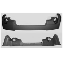 NISSAN XTERRA FRONT BUMPER COVER TEXT-GRAY **CAPA** OEM#F20227Z840 2002-2004 PL#NI1000195C