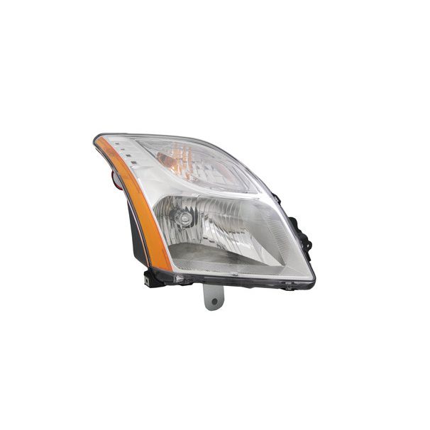 NISSAN(DATSUN) SENTRA HEAD LAMP ASSEMBLY RIGHT (Passenger Side) (CHROME BEZEL)(2.0L)(EXC SR) OEM#26010ZT50A 2010-2012 PL#NI2503196