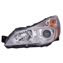 SUBARU OUTBACK HEAD LAMP ASSEMBLY LEFT (Driver Side) (CHROME BEZEL) **CAPA** OEM#84001AJ21A 2013-2014 PL#SU2502143C