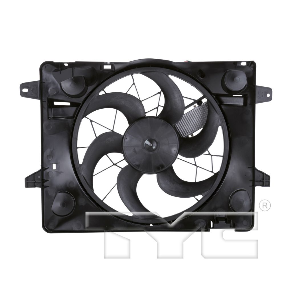LINCOLN TOWN CAR RADIATOR & A/C FAN ASSEMBLY (SINGLE FAN) OEM#3W1Z8C607BD 2003-2005 PL#FO3115149