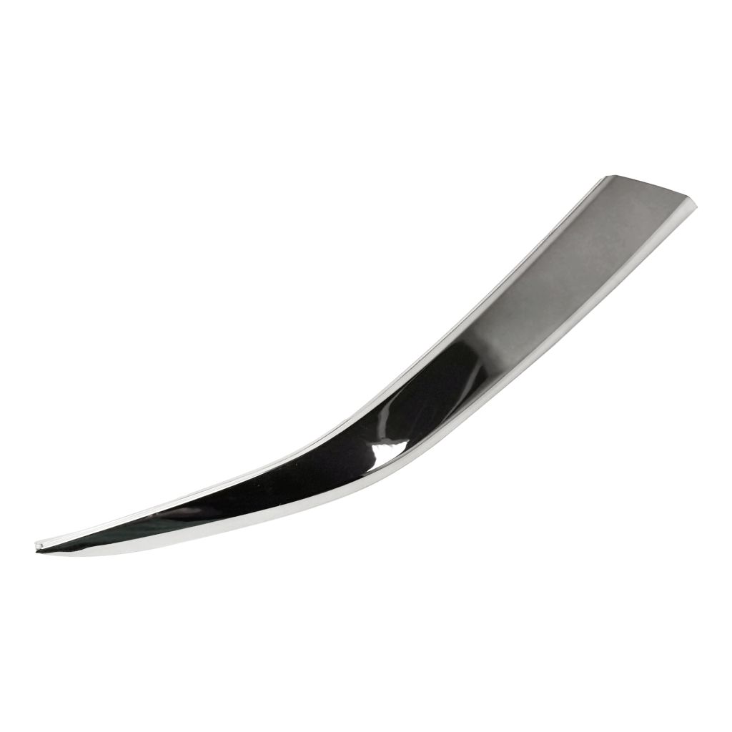 HYUNDAI SANTA FE FRONT BUMPER UPPER GARNISH RIGHT (Passenger Side) DARK SATIN-CHROME OEM#86376S2020 2019-2020 PL#HY1047115
