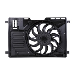 FORD TRUCKS & VANS ESCAPE RADIATOR & A/C FAN ASSEMBLY 2.5L (SINGLE)(W/MOTOR) OEM#GV6Z8C607A 2017-2019 PL#FO3115220