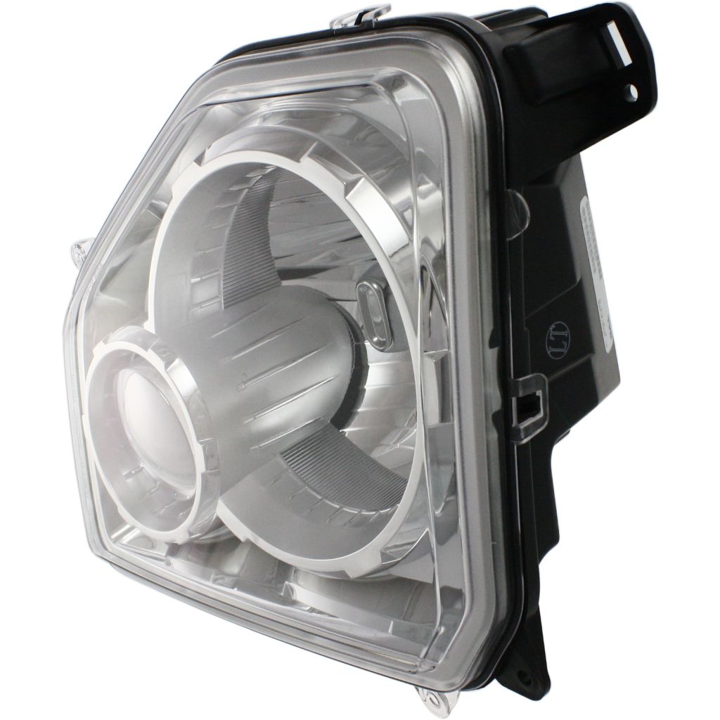 JEEPVEHICLE LIBERTY HEAD LAMP ASSY RIGHT (Passenger Side) (W/O FOG LAMP)(CHROME BEZEL)(ROUND BULB SHIELD) OEM#57010170AE-PFM 2008-2012 PL#CH2503234
