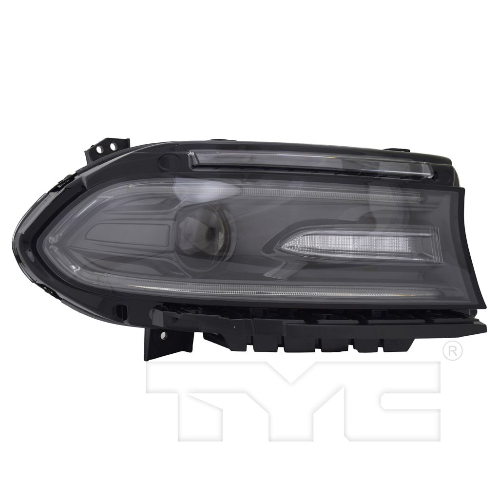 DODGE CHARGER HEAD LAMP ASSY RIGHT (Passenger Side) (HALOGEN)(WO/LEGO) **CAPA** OEM#68541680AA 2018-2021 PL#CH2503337C