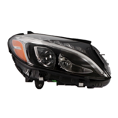 MERCEDES-BENZ C-CLASS COUPE HEAD LAMP RIGHT (Passenger Side) (LED HEAD LAMP WO/ADAPTIVE) OEM#205906780364 2017-2018 PL#MB2503227