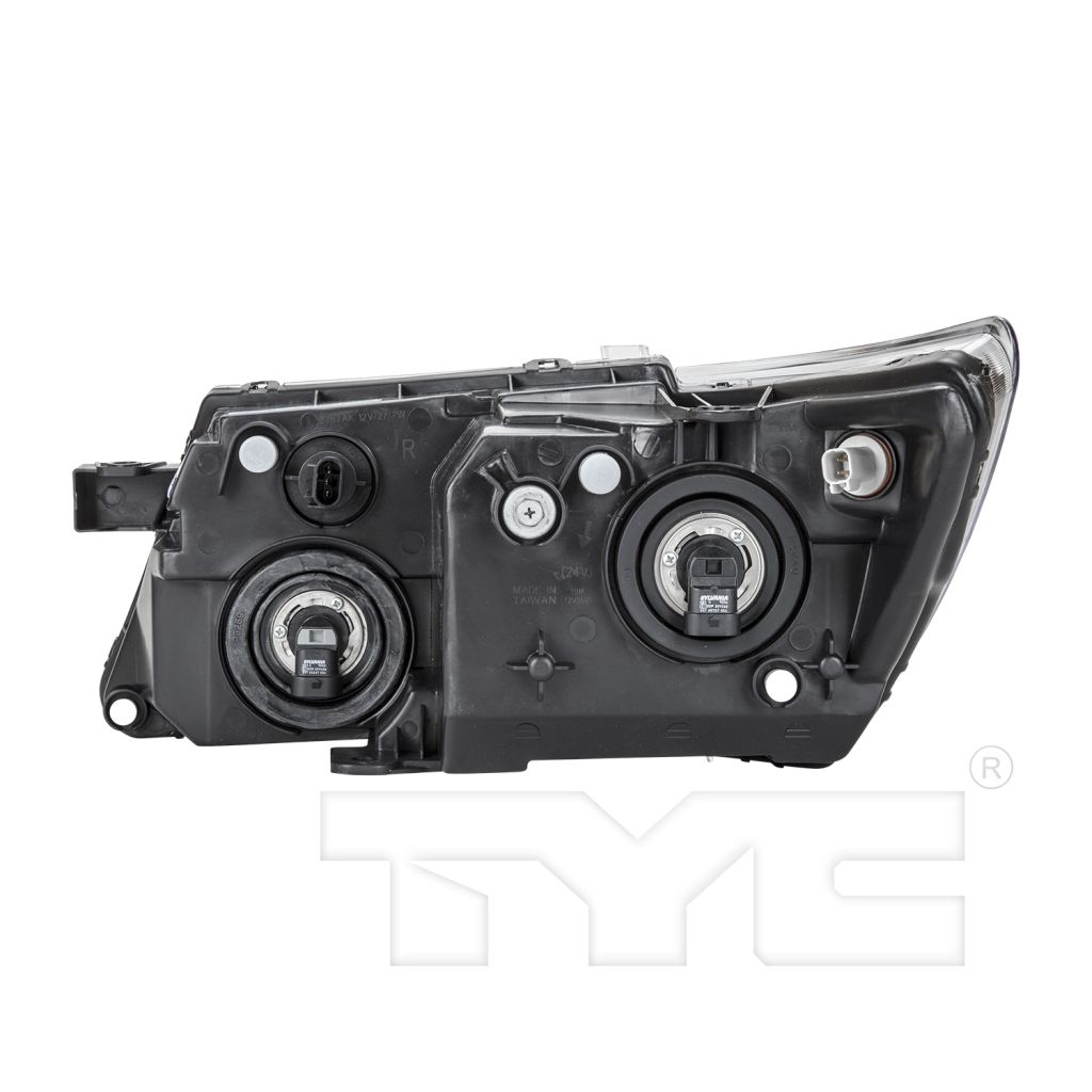 DODGE JOURNEY HEAD LAMP ASSEMBLY RIGHT (Passenger Side) (CHROME BEZEL) **CAPA** OEM#5116288AC (P) 2009-2020 PL#CH2503222C