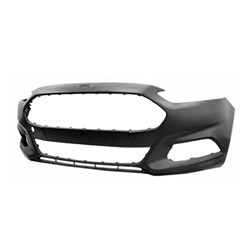 FORD FUSION HYBRID/ENERGI FRONT BUMPER COVER PRIMED (W/TOW HOOK HOLE)(WO/ACTIVE PARK ASSIST SENSOR HOLES) OEM#ES7Z17757DAPTM 2013-2016 PL#FO1000687