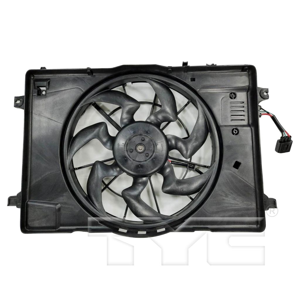 KIA NIRO PLUG-IN HYBRID RADIATOR & A/C FAN ASSY (SINGLE FAN) OEM#25380G2000 2018-2022 PL#KI3115158