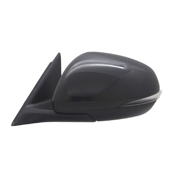 DODGE HORNET DOOR MIRROR LEFT (Driver Side) PWR/HTD/SIGNAL/P-FOLD/BSD (WO/SURROUND VIEW)(PTM) OEM#7QP88LXHAA-PFM 2023-2025 PL#CH1320554