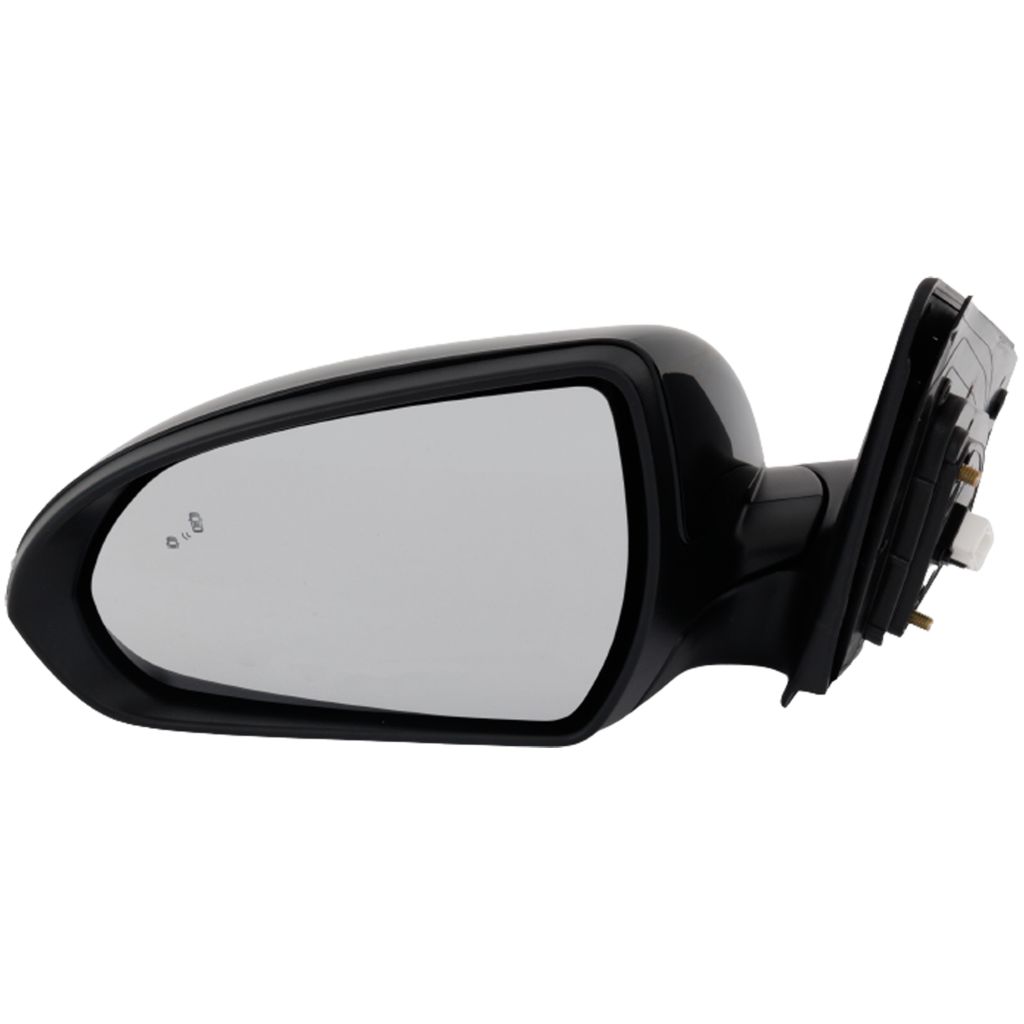 HYUNDAI ELANTRA SEDAN (USE 573563E)DOOR MIRROR LEFT (Driver Side) PWR/HTDSIGNAL (W/BSD)(WO/MEMORY)(KOREA) OEM#87610F2290 2017-2018 PL#HY1320254
