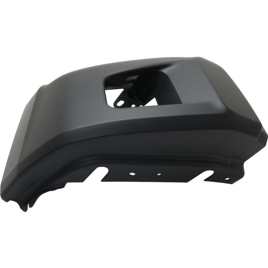 TOYOTA TUNDRA FRONT BUMPER END LEFT (Driver Side) BLACK (WO/SENSOR) **CAPA** OEM#521130C080 2014-2021 PL#TO1004182C