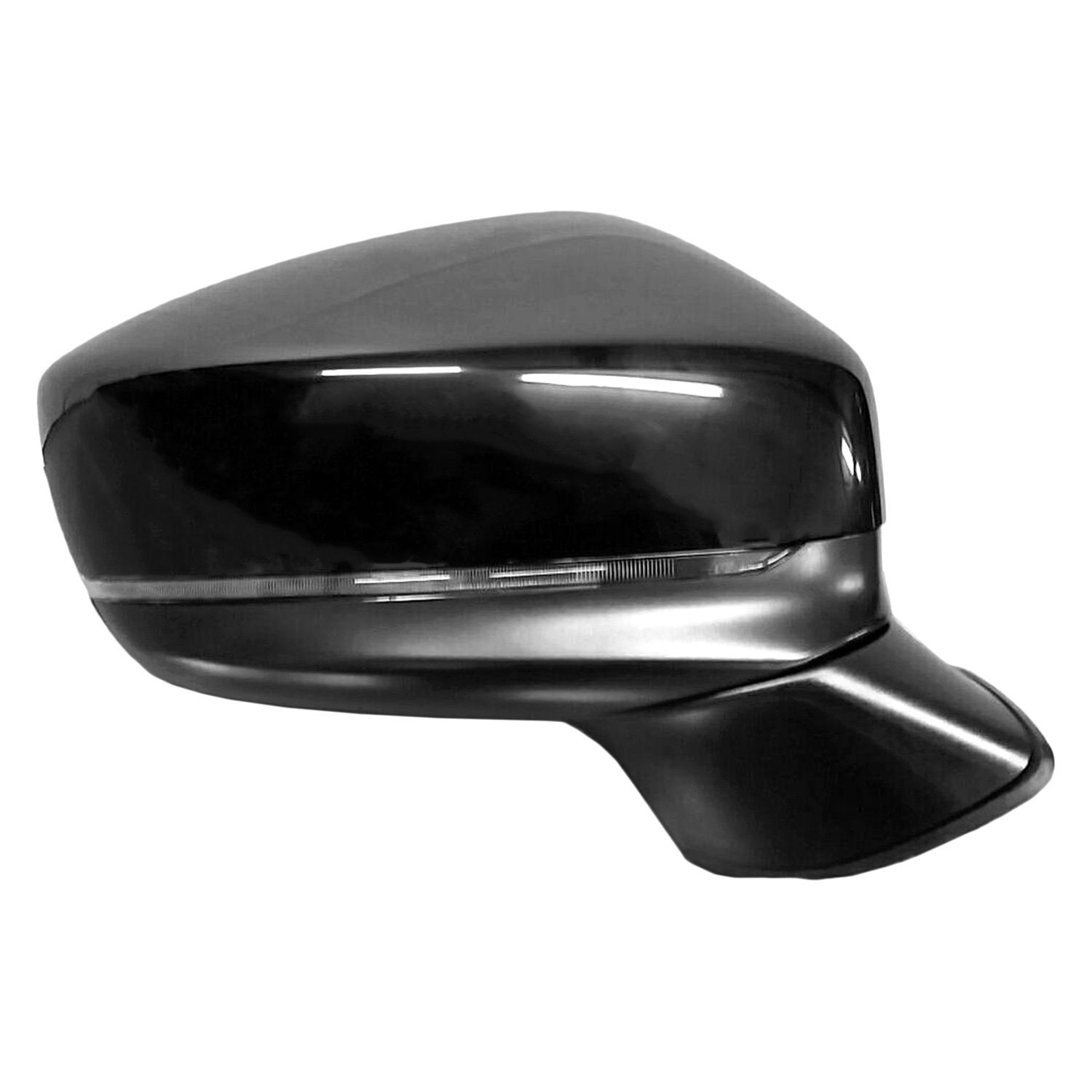 MAZDA CX-5 DOOR MIRROR RIGHT (Passenger Side) PWR/HTD/SIGNAL (WO/BSD) OEM#KB8D69121A-PFM 2017-2018 PL#MA1321199