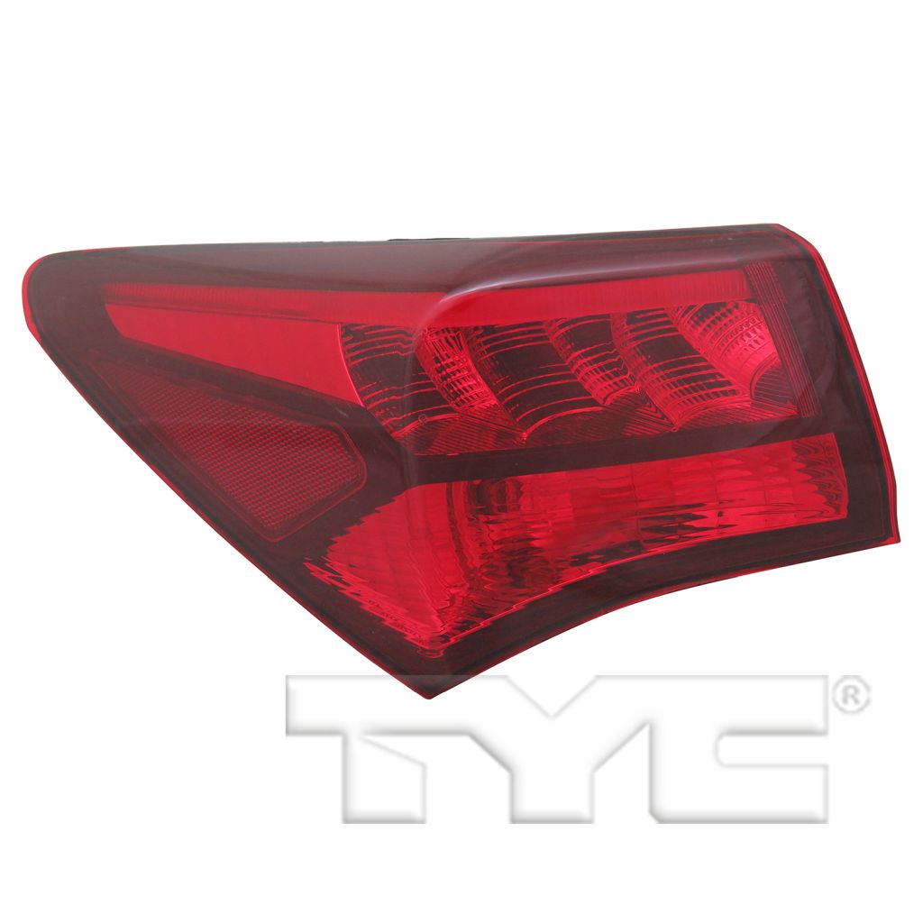 ACURA TLX TAIL LAMP ASSEMBLY LEFT (Driver Side) OUTER**CAPA** OEM#33550TZ3A01 2015-2017 PL#AC2804106C