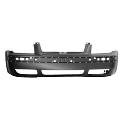 VOLKSWAGEN JETTA (GEN 4) FRONT BUMPER COVER PRIMED (W/ MOLDING HOLE) OEM#1J5807217JGRU 1999-2005 PL#VW1000136