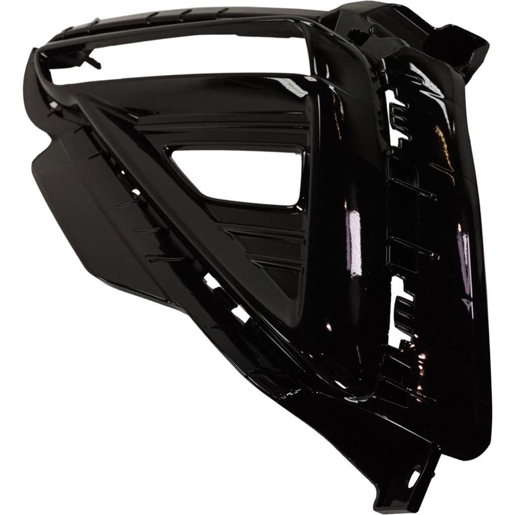 KIA FORTE SEDAN REAR BUMPER INSERT RIGHT (Passenger Side) PTD-BLACK (EXC FE) OEM#86662M7010 2019-2021 PL#KI1139101