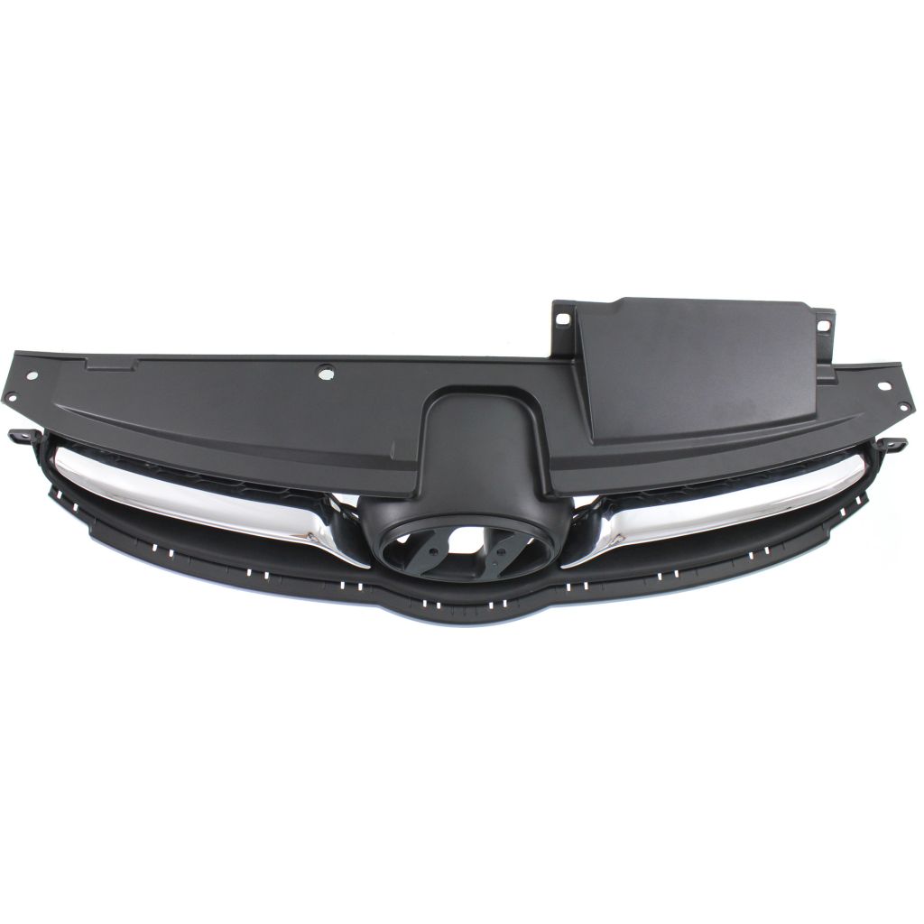 HYUNDAI ELANTRA SEDAN GRILLE BLACK W/ RIGHT (Passenger Side) & LEFT (Driver Side) CHROME MLDG( LTD )(ALSO FIT GLS) OEM#863503Y200 2011-2013 PL#HY1200160