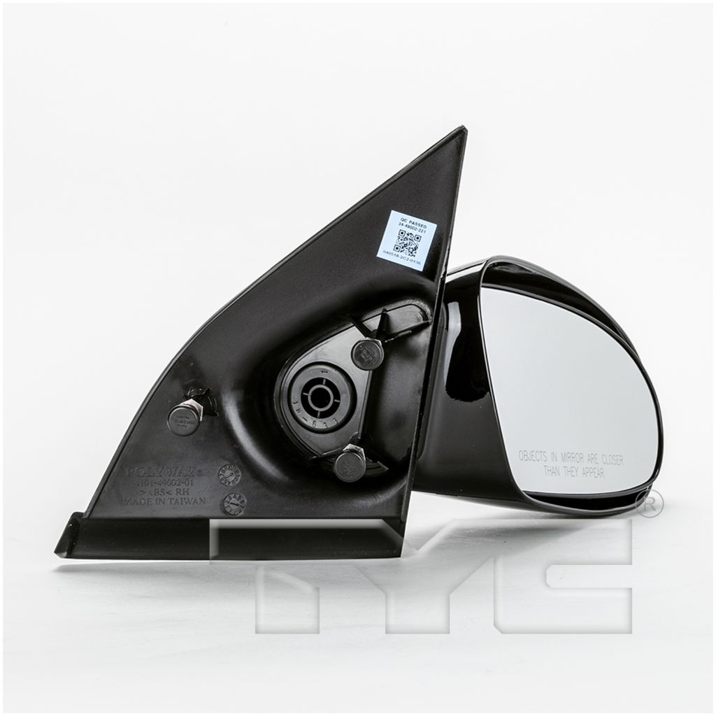 SATURN SATURN/SEDAN/WAGON (S Series) DOOR MIRROR RIGHT (Passenger Side) MANUAL (SEDAN/WAGON)(S SERIES)(BLK) OEM#21170588 1996-2002 PL#GM1321184