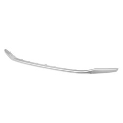 HONDA CIVIC HYBRID FRONT BUMPER CENTER MOLDING CHROME (1.8L)**CAPA** OEM#71108TR3A51 2013-2015 PL#HO1044102C