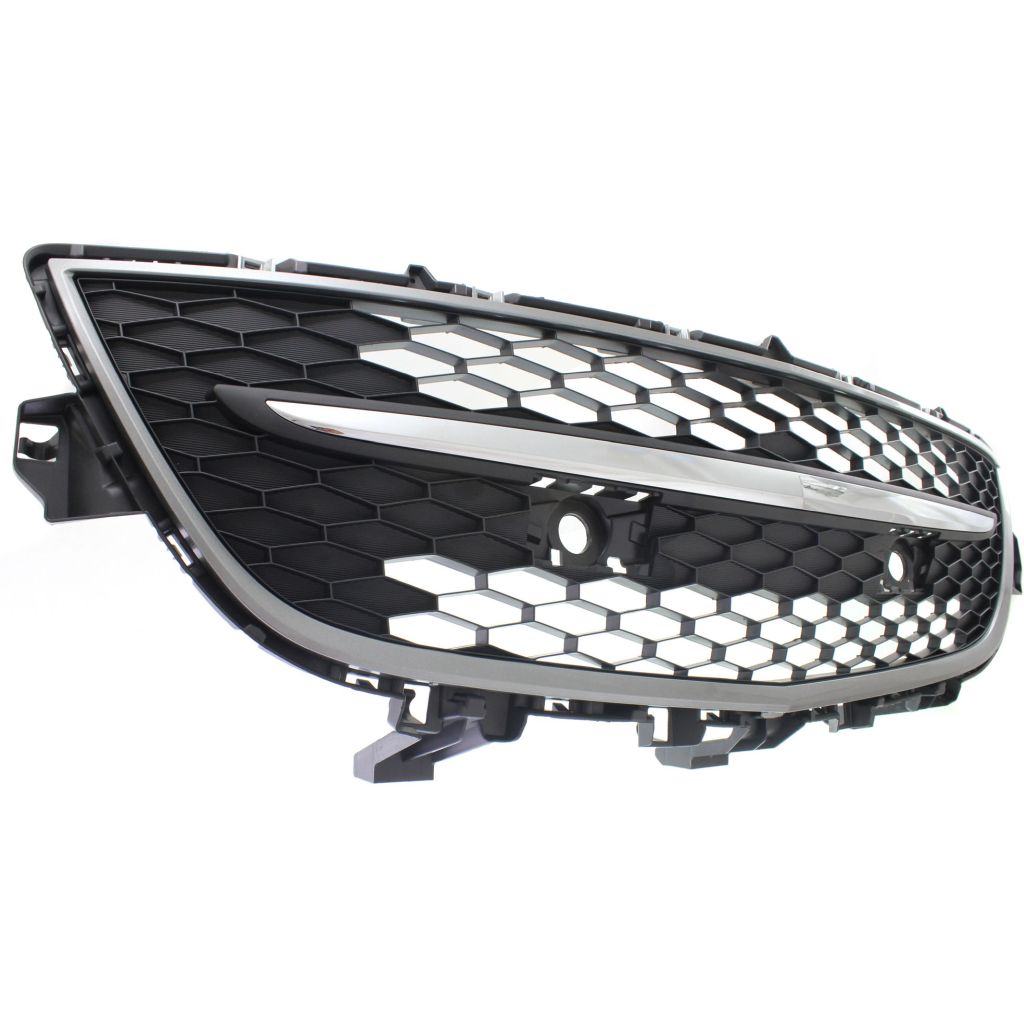 MAZDA CX-9 FRONT BUMPER GRILLE ASSEMBLY CHR/BLK OEM#TE69501T0A 2010-2012 PL#MA1036119