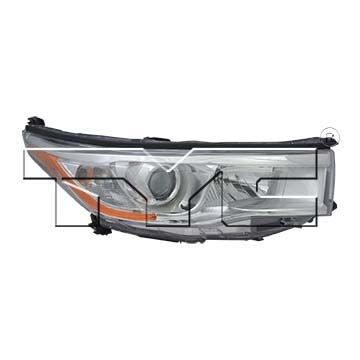 TOYOTA HIGHLANDER HYBRID HEAD LAMP ASSEMBLY RIGHT (Passenger Side) (WO/SMOKED CHR) OEM#811100E180 2014-2016 PL#TO2503221