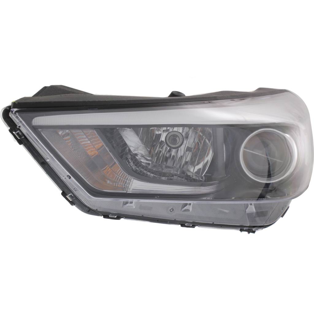 HYUNDAI TUCSON HEAD LAMP ASSEMBLY LEFT (Driver Side) (HALGEN)(WO/LED POSITION LAMP) OEM#92101D3050 2016-2018 PL#HY2502199