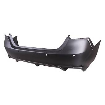 TOYOTA CAMRY HYBRID REAR BUMPER COVER PRIMED (XSE)(W/SENSOR) **CAPA** OEM#521590X932 2021-2024 PL#TO1100358C