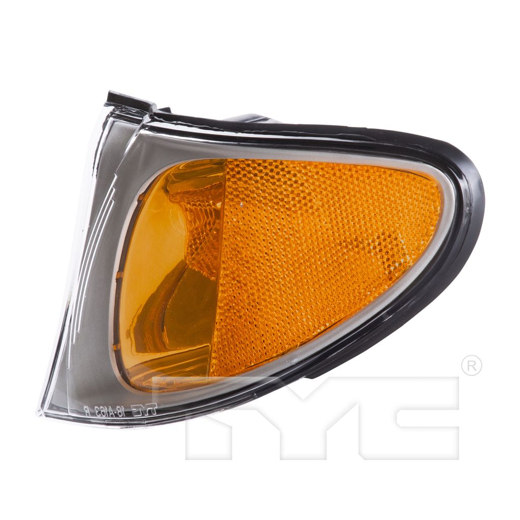 BMW BMW 3 ( i/xi ) (SEDAN/WAGON) CORNER LAMP LEFT (Driver Side) (AMBER SIGNAL W/SILVER BASE) OEM#63136915383 2002-2005 PL#BM2520110
