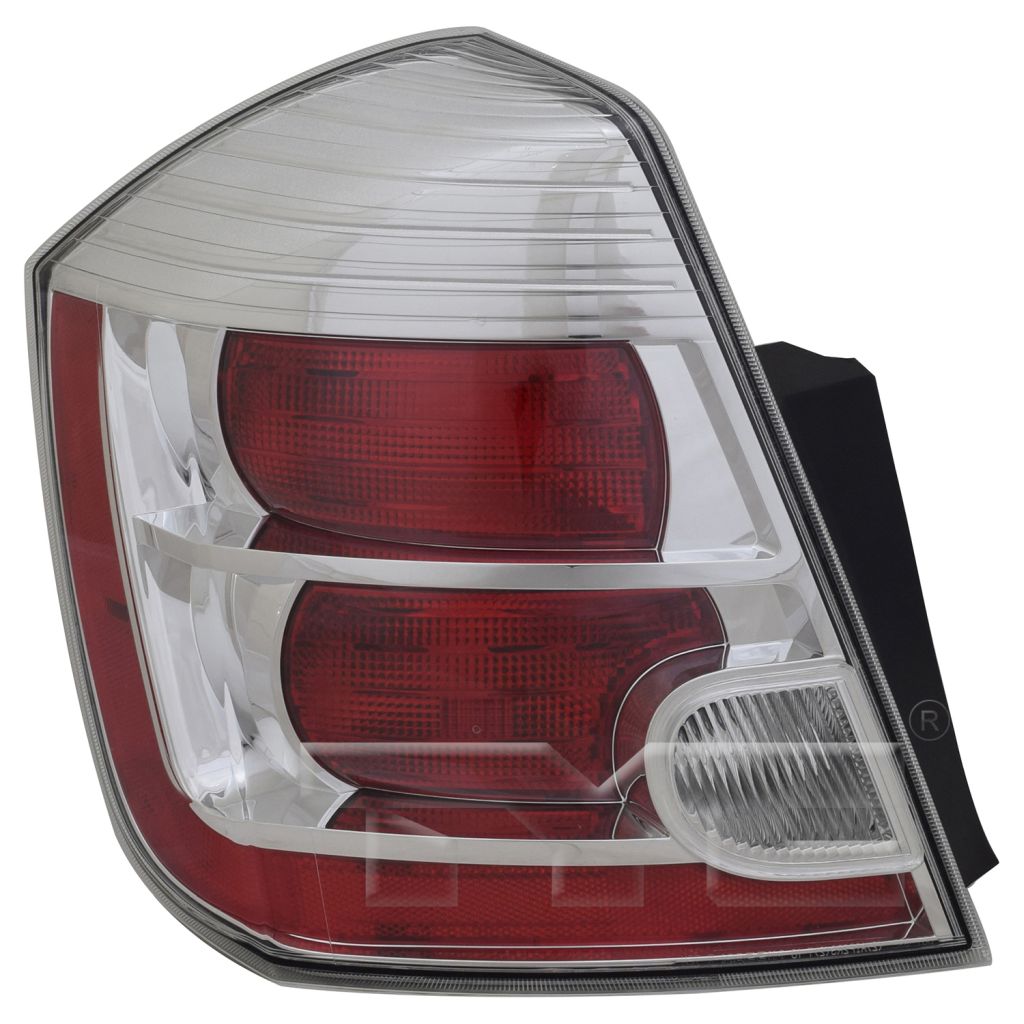 NISSAN(DATSUN) SENTRA TAIL LAMP ASSEMBLY LEFT (Driver Side) (CHROME BEZEL)(2.0L)(EXC SR) OEM#26555ZT50A 2010-2012 PL#NI2800187